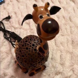 Charming Giraffe Lamp - Brown and Black